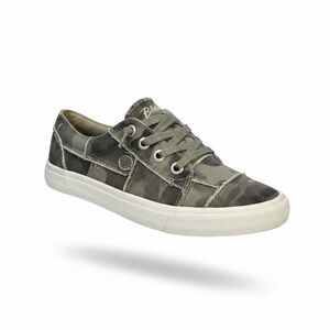 Blowfish Malibu Camo Canvas Lace Up Sneakers Women’s 8